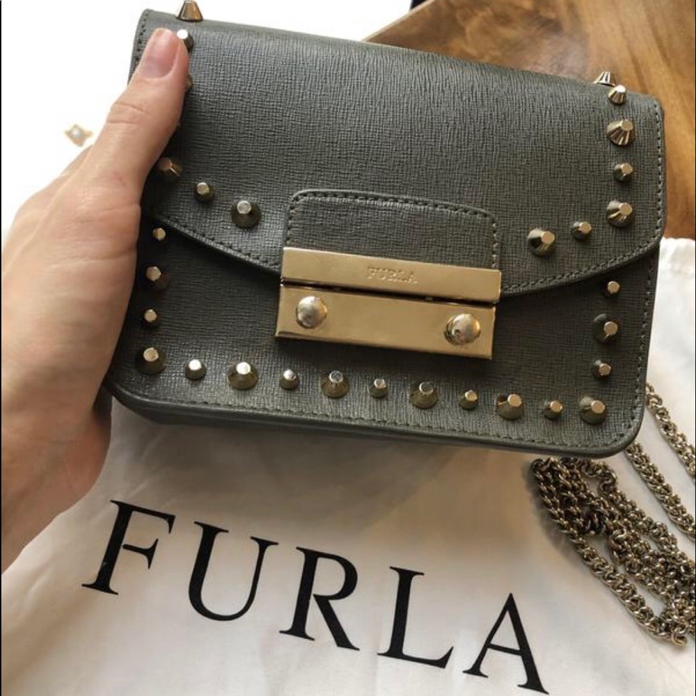 Furla Studded Mini Bag